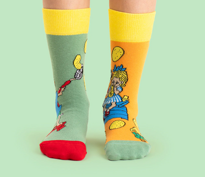 Pippi Langstrumpf Socken I Pfannekuchen