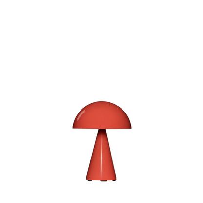Tragbare Tischlampe I rot