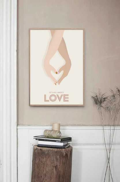 POSTER  I IT IS ALL ABOUT LOVE