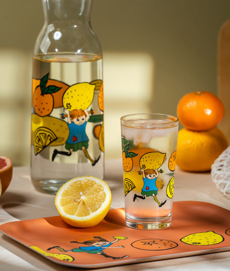 Pippi Trinkglas I Früchte