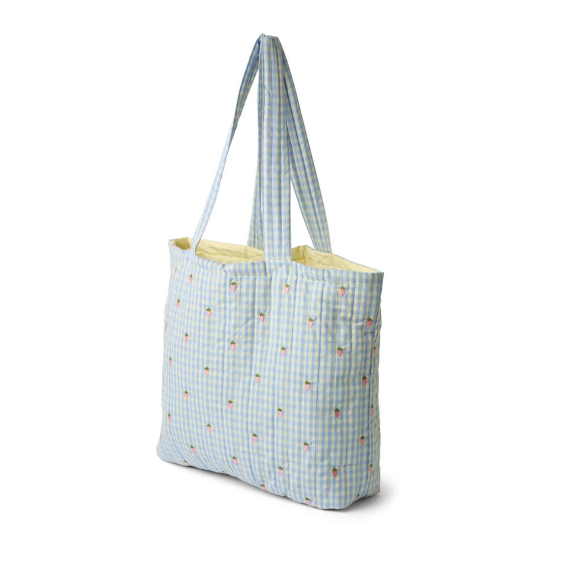 Erdbeertasche  I blau