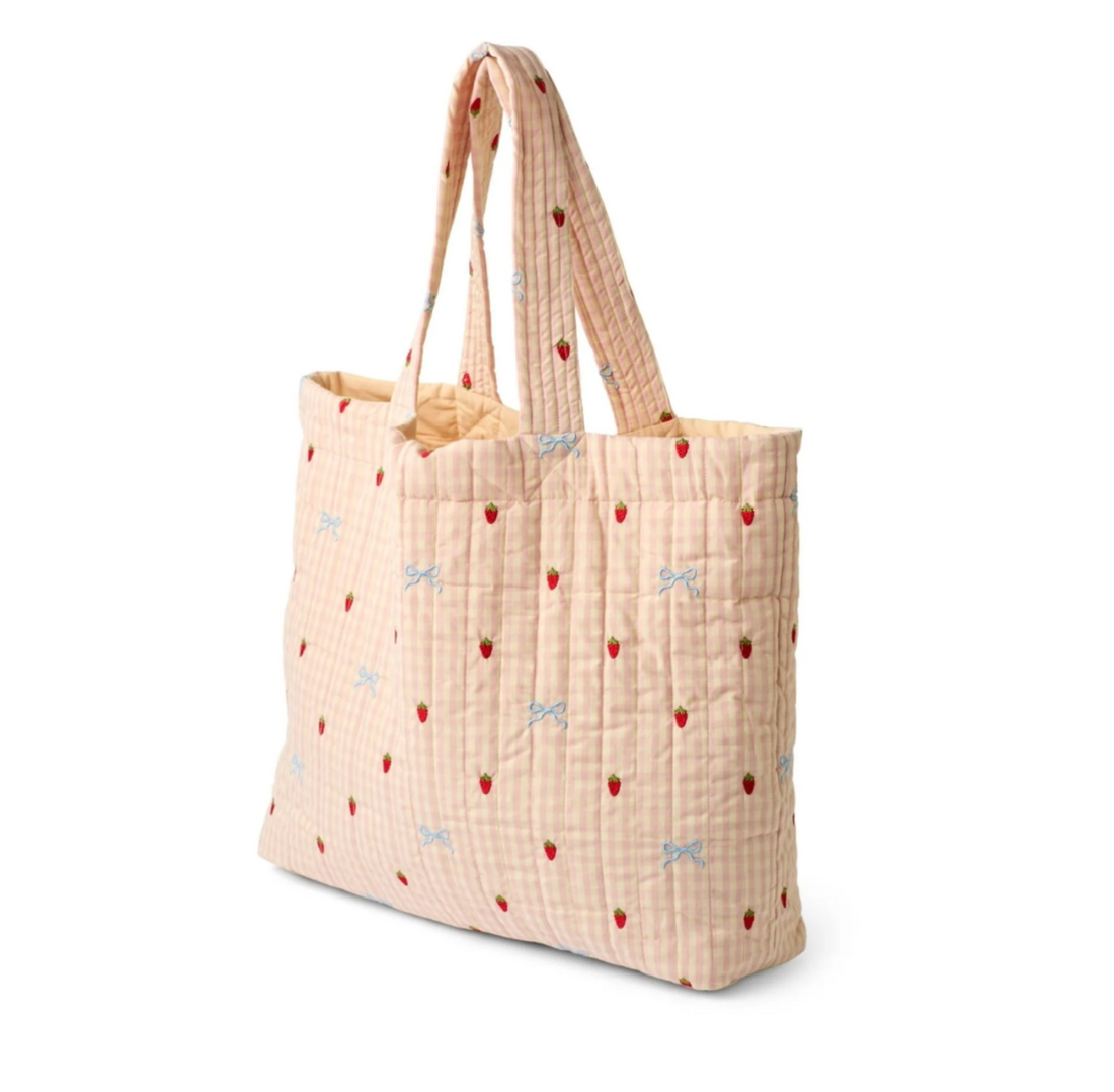 Erdbeertasche  I rosa