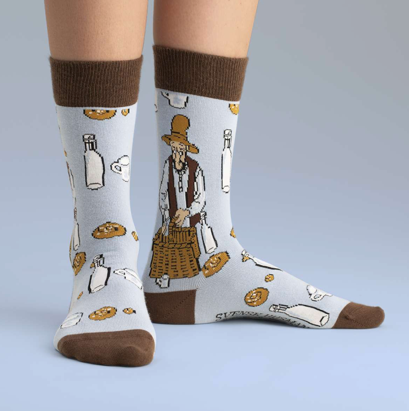 Petterson & Findus Socken I Fika