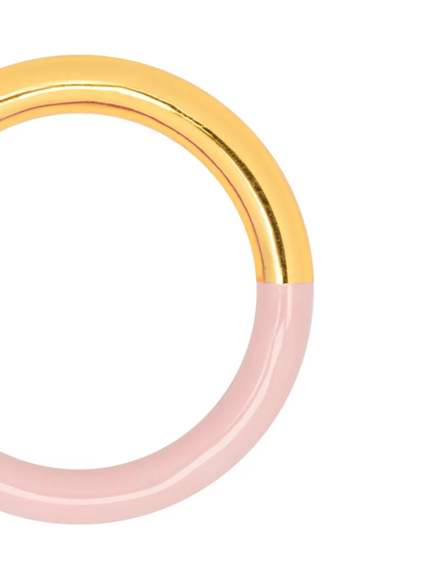Doppelfarbiger Ring I rosa-gold