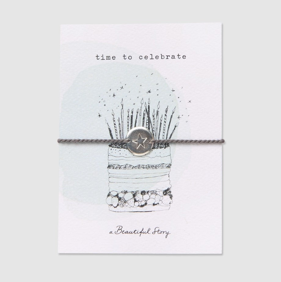 Schmuck Postkarte  I Lass uns Feiern