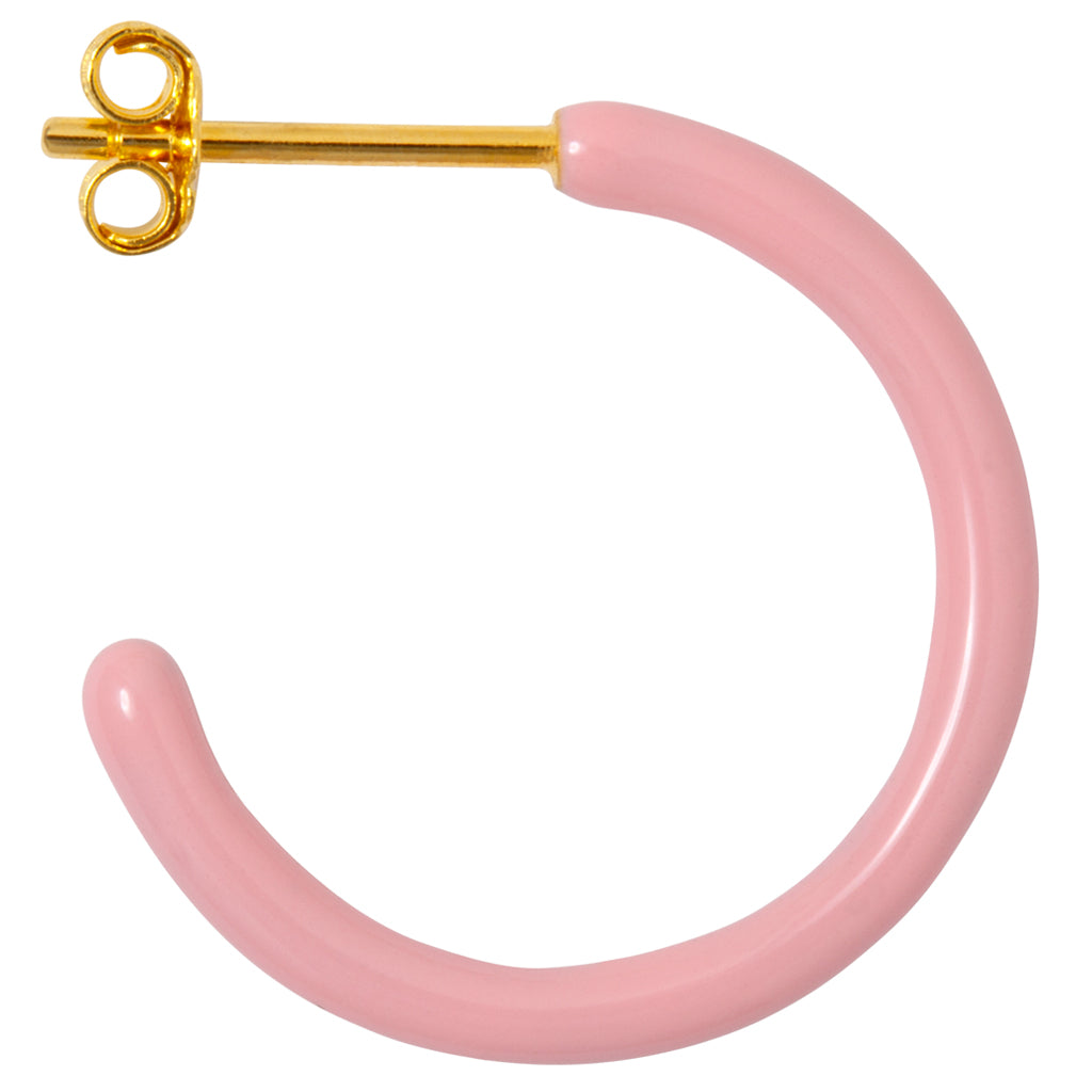 Ohrring Creolen I rosa