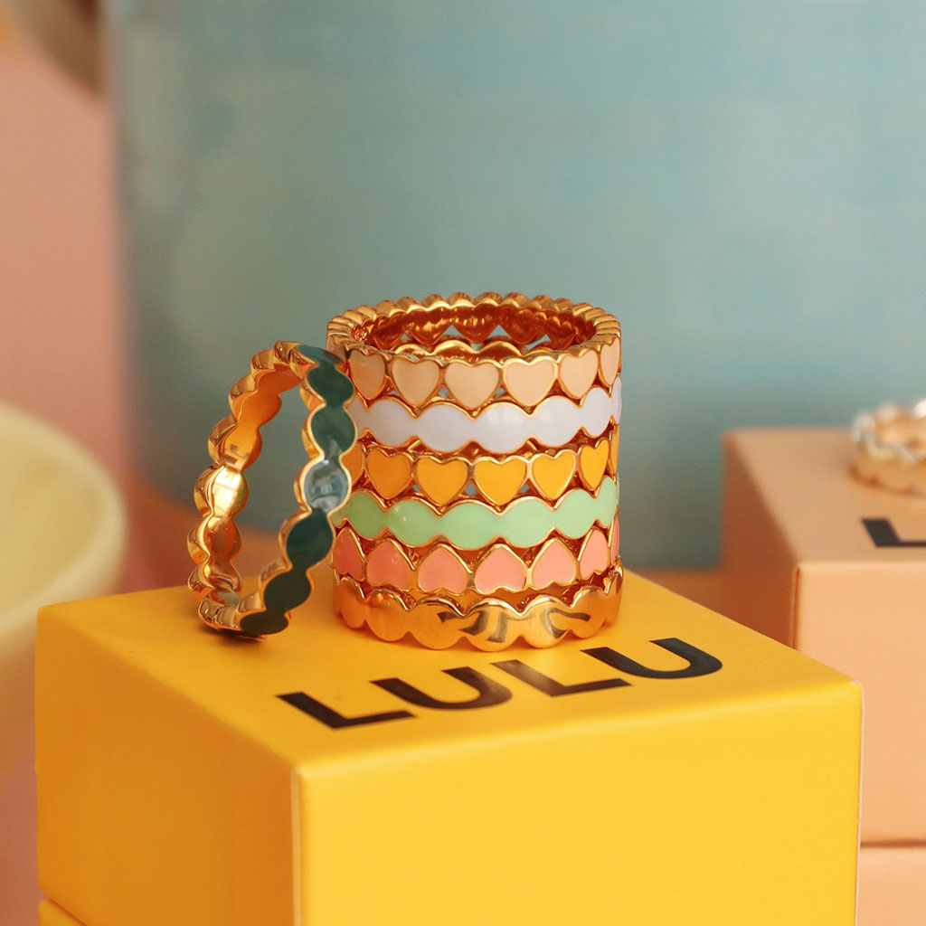 Herz Ring I rosa