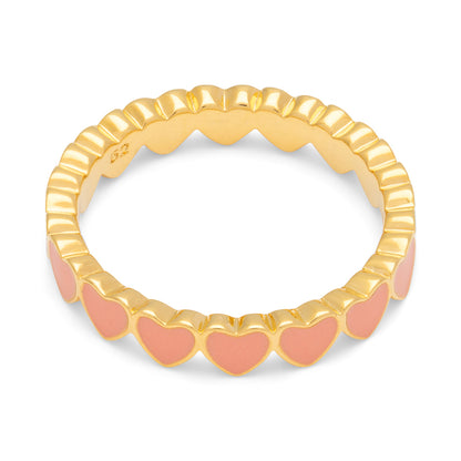 Herz Ring I rosa
