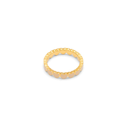 Herz Ring I beige
