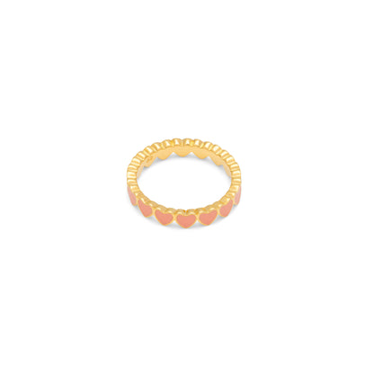 Herz Ring I rosa