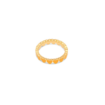 Herz Ring I sunset
