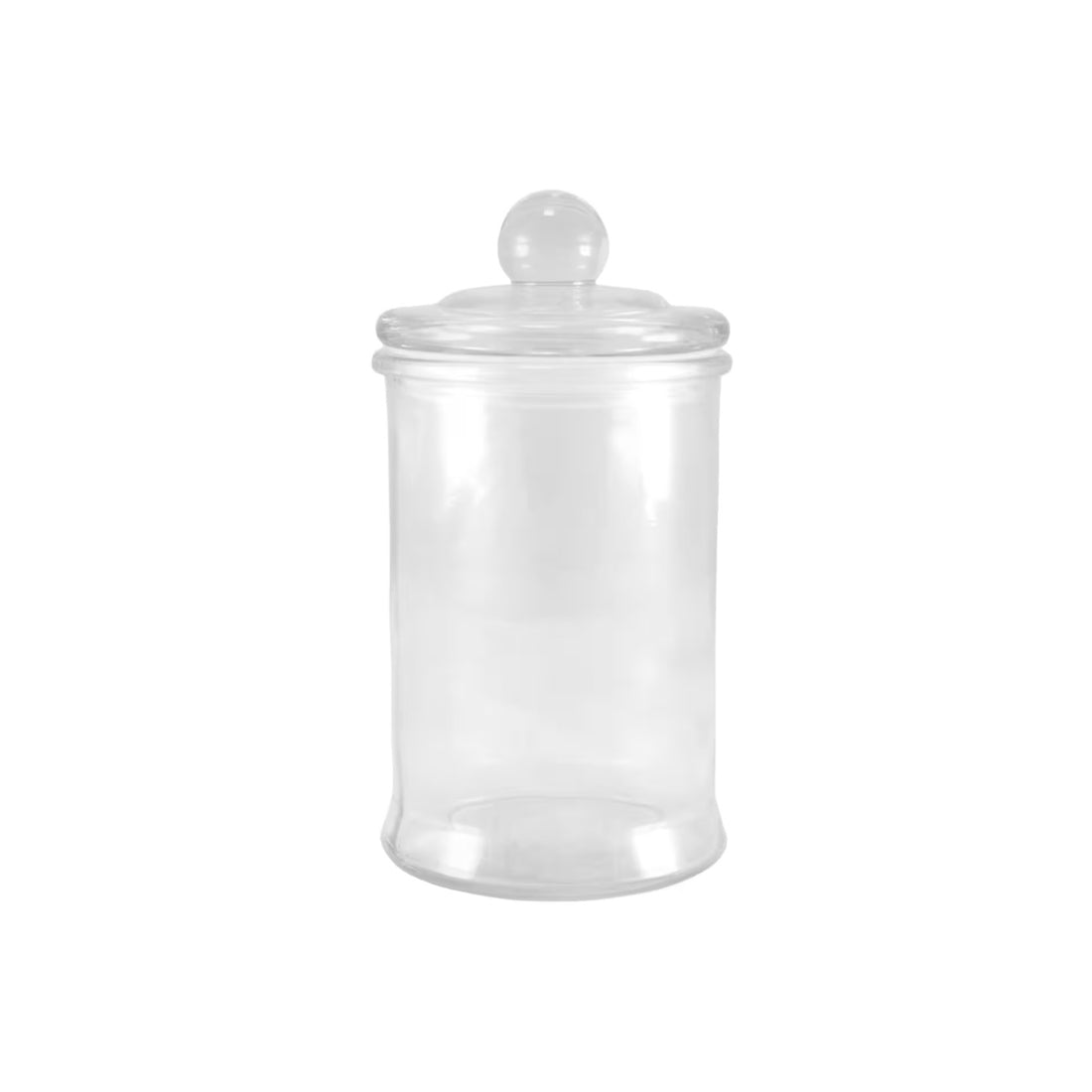 Glas mit Deckel