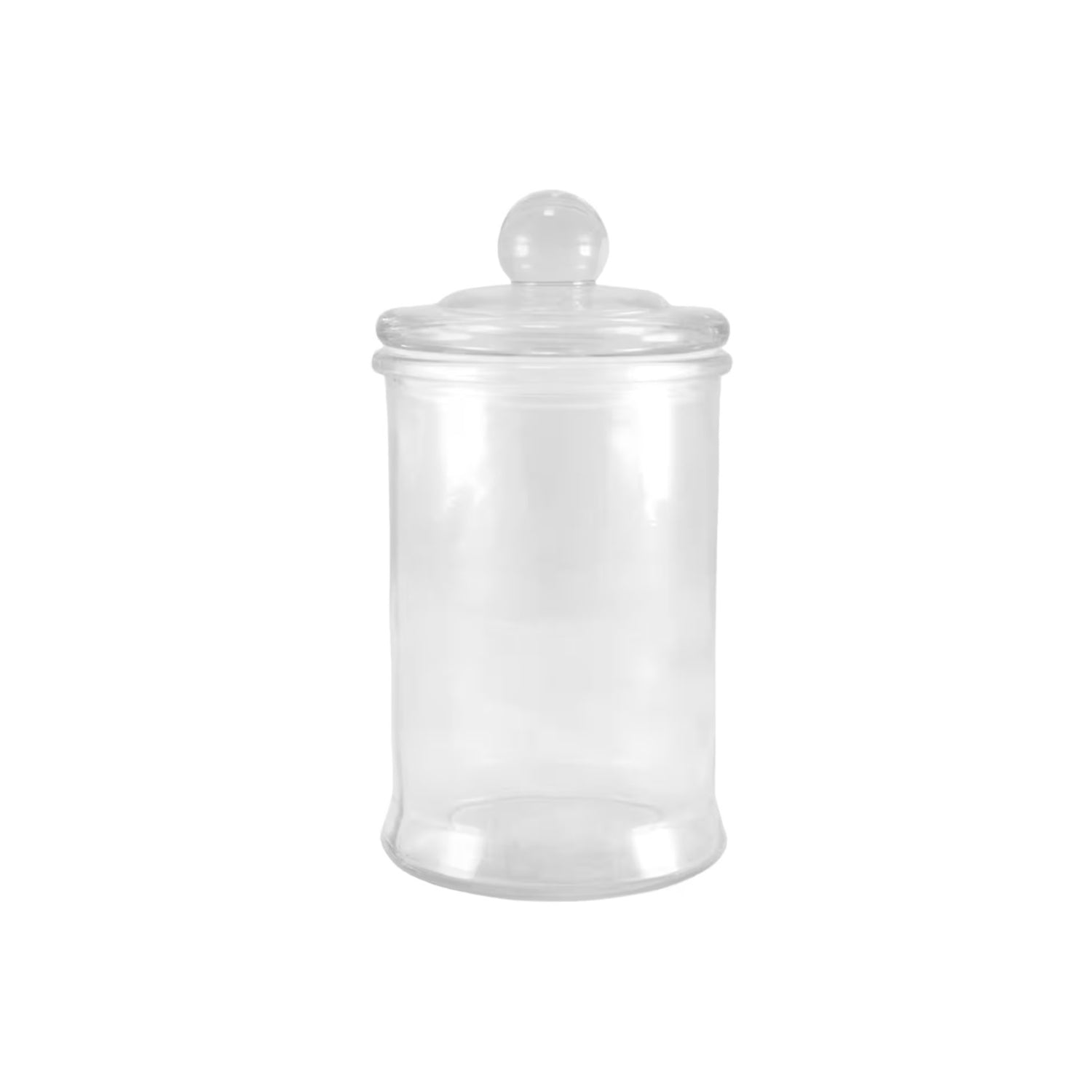 Glas mit Deckel