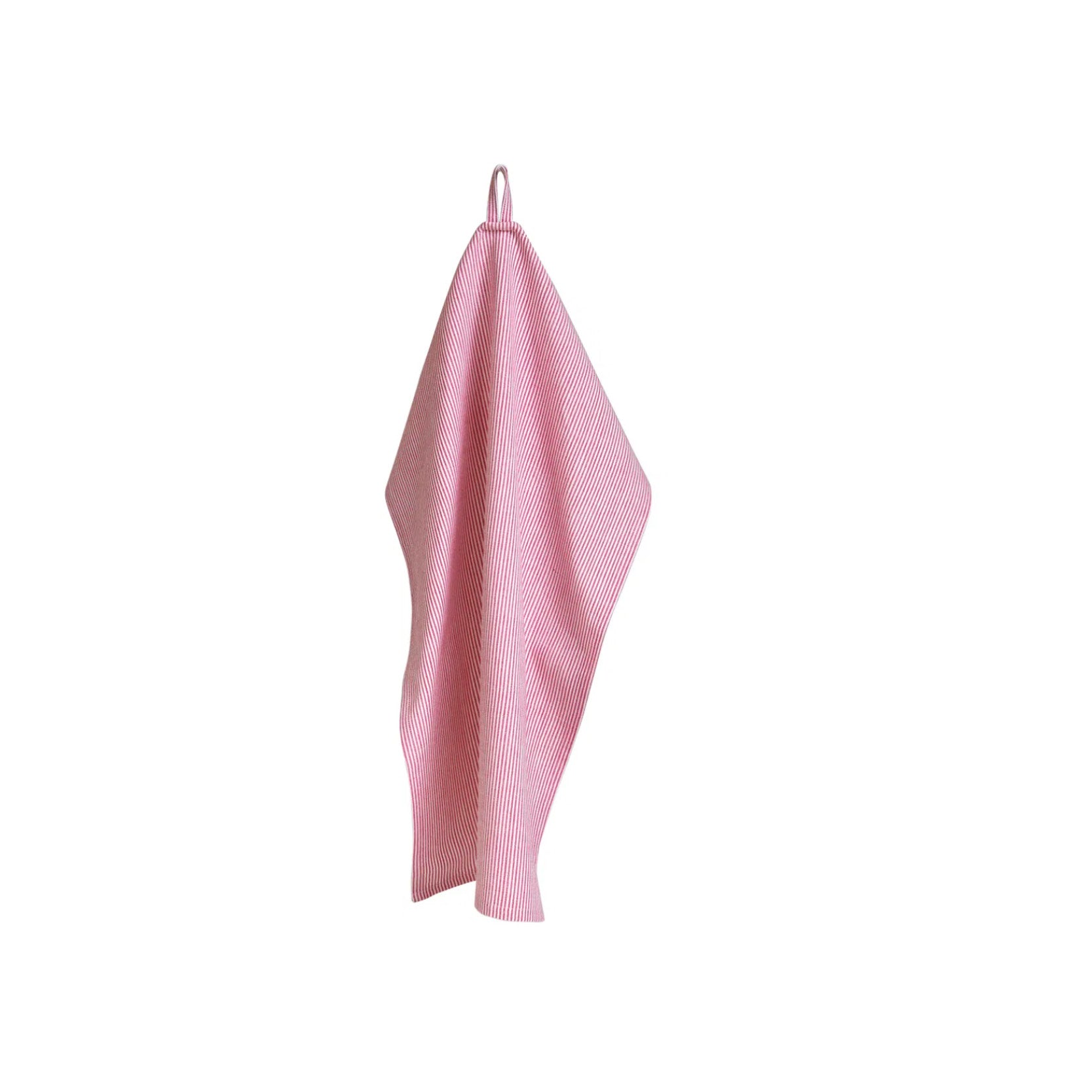 Geschirrtuch I Rosa gestreift