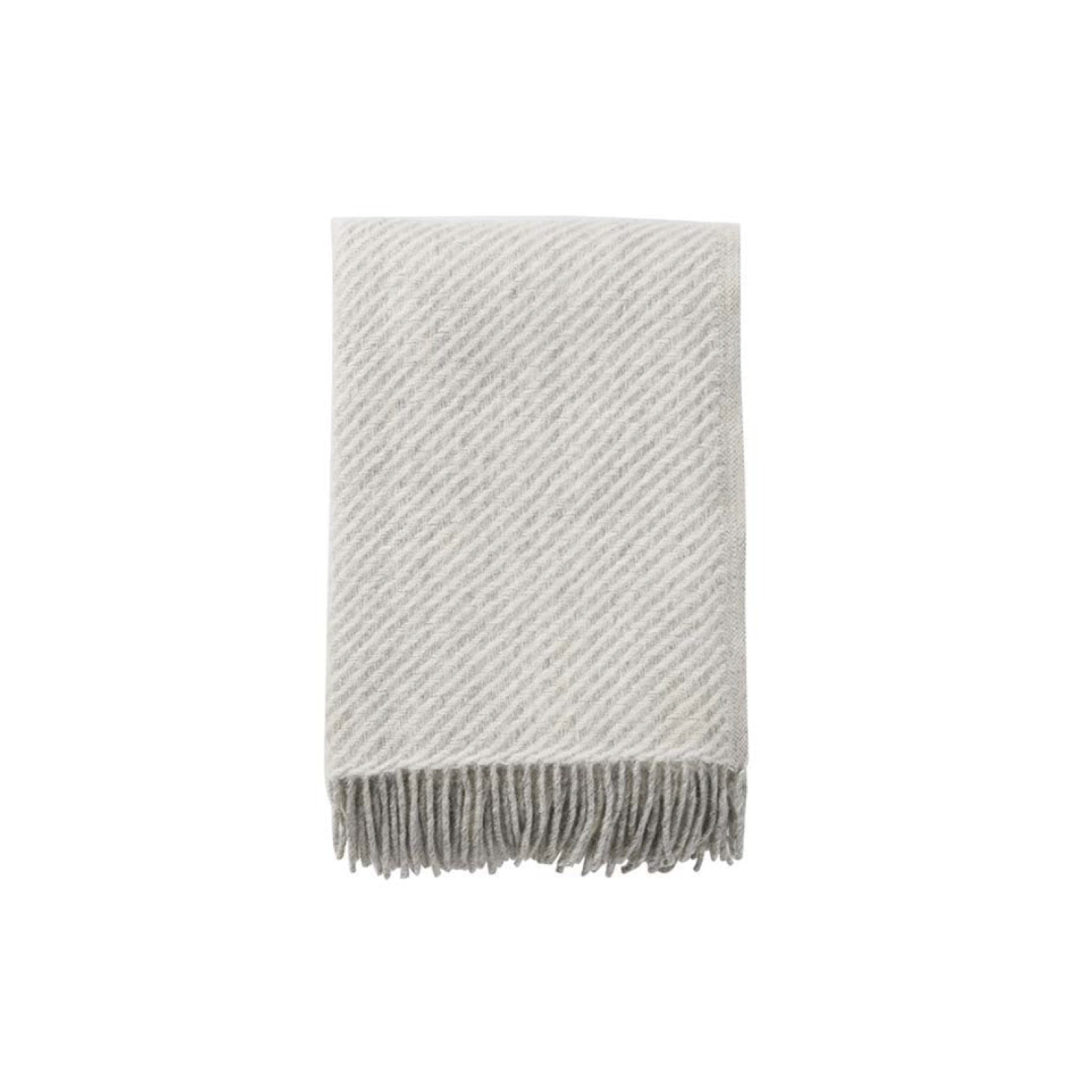 Wolldecke I melange grey