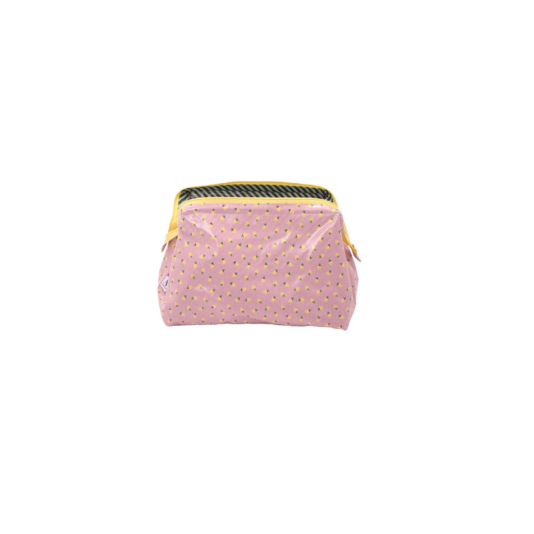 Kosmetiktasche I pink I gelb