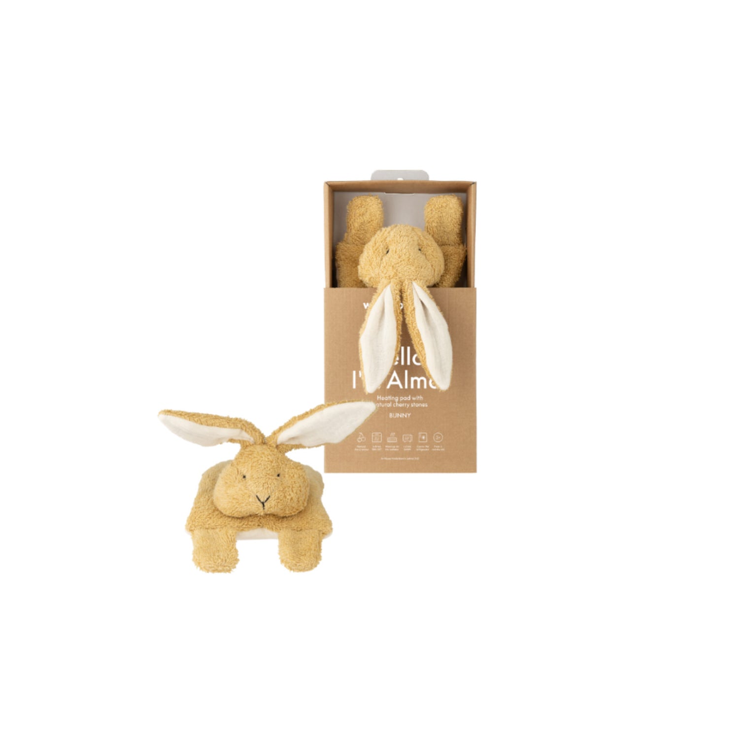 Kirschkernkissen Hase