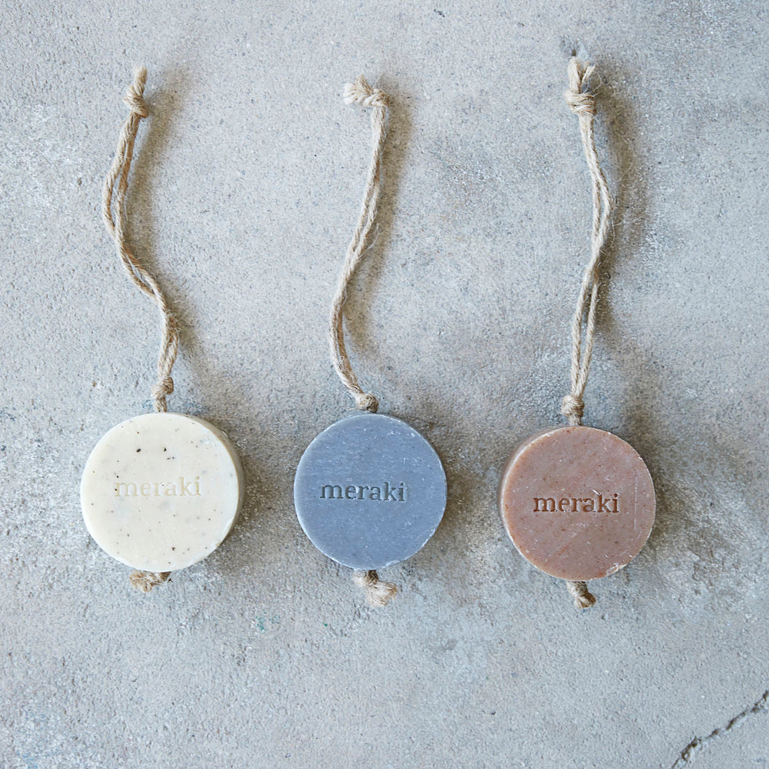 Seife mit Sesampeeling